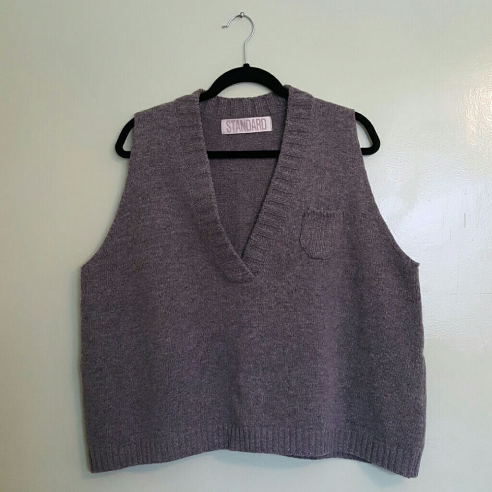 V-neck sweater